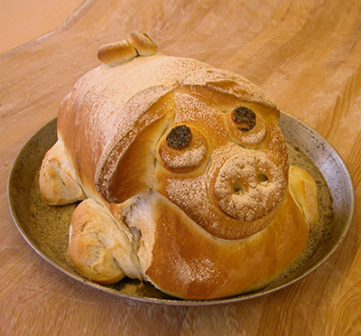 Schinken im Brot